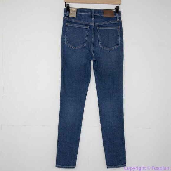 NEW Madewell 10" High-Rise Skinny Jeans‎ in Wendover Wash: TENCEL™, 26 - Picture 5 of 15